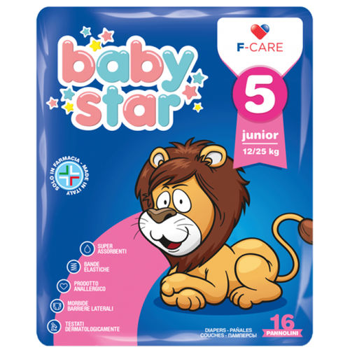Babystar Junior Pannolini Taglia 5