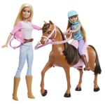 Barbie Barbie e Stacie Sorelle a Cavallo