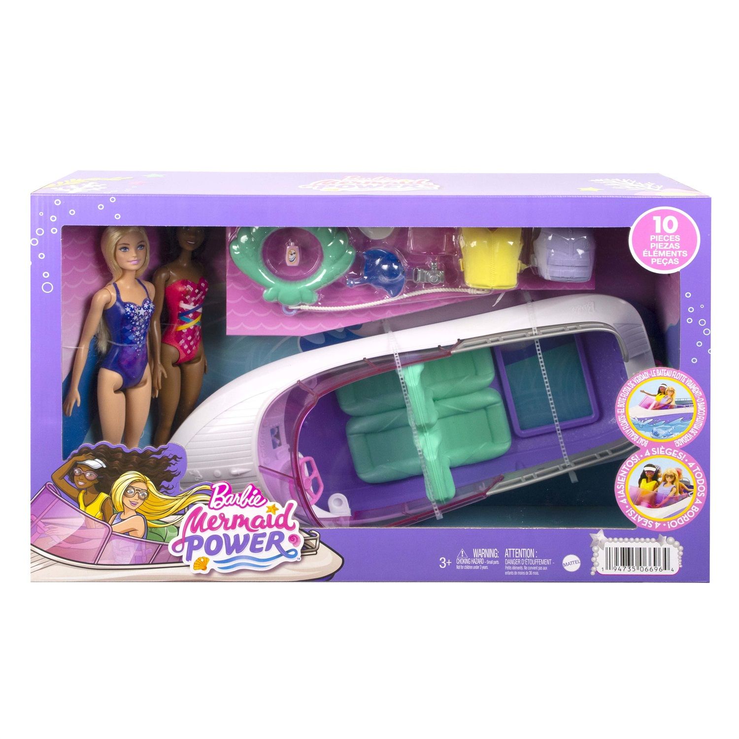 MATTEL PRINCIPESSE BAMBOLE SPIN&REVEAL VARIANTI ASSORTITE