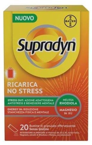 Bayer Supradyn Ricarica No Stress Bustine
