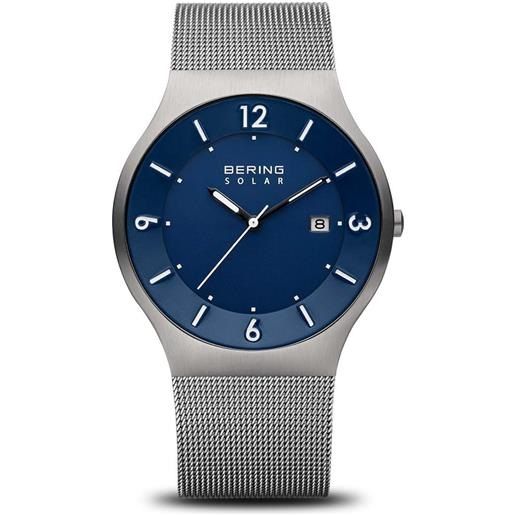 BERING Orologio Uomo 11938-003DD, DAY DATE CLASSIC, Vetro Zaffiro, Design Danese Minimal