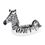 Bestway Cavalcabile Zebra Luminosa Gonfiabile