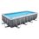 Bestway Piscina rettangolare Power Steel Rattan