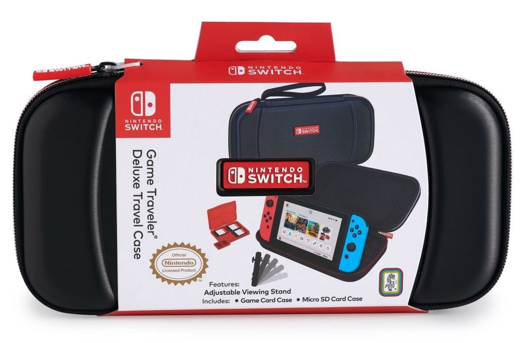 NINTENDO SWITCH CUSTODIA Da Trasporto Rigida Ufficiale Bigben Case