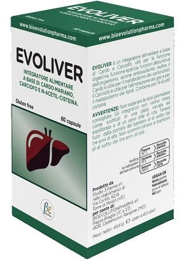 Bioevolutionpharma Evoliver Funzione Intestinale Capsule