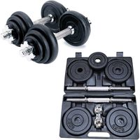 Blue Gym Set di Manubri con Scatola