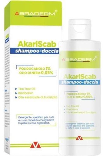 Braderm Akariscab Shampoo Doccia