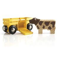 Brio Mucca e vagone (33406)