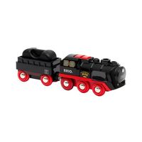 Brio Treno a vapore a batteria (33884)