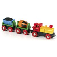 Brio Treno con locomotiva a batteria (33319)