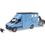 Bruder Mercedes Benz Sprinter trasporto animali con un cavallo