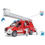 Bruder Mercedes Sprinter Autopompa pompieri con luci e suoni