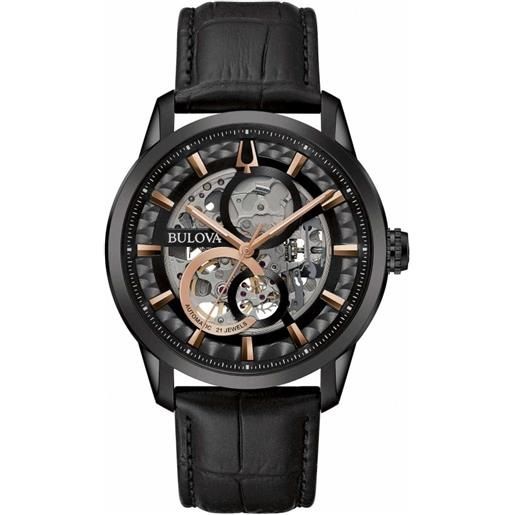 Bulova 96A245 Orologio Analogico Multicolore - Design Unisex Adulto Con Cinturino A Strisce