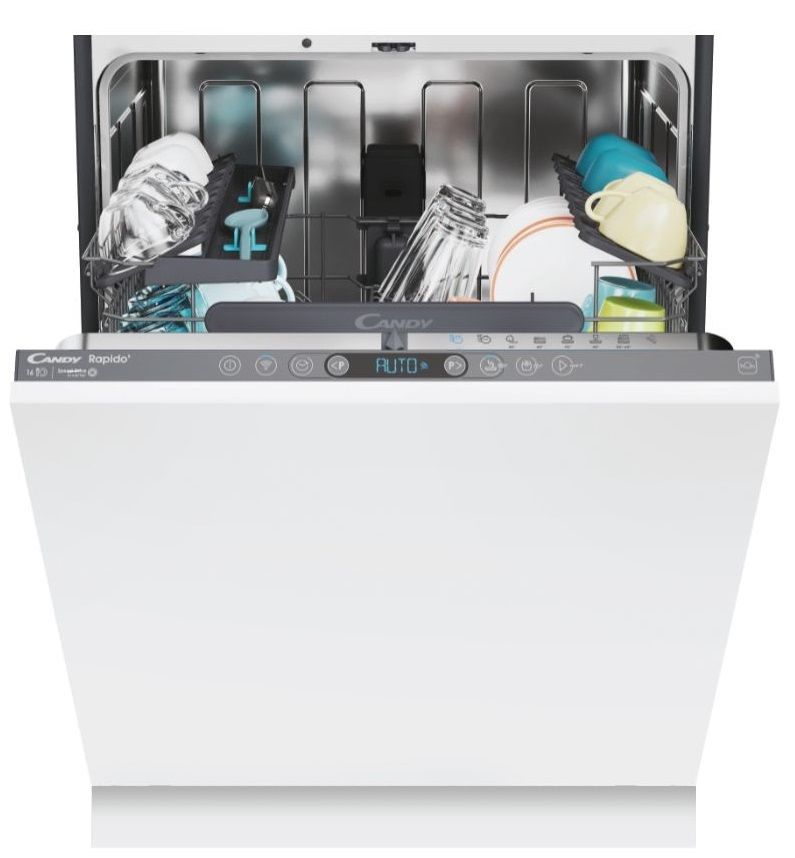 Lavastoviglie Candy Brava Slim Da Incasso 45 Cm - 9 Coperti, 5 Programmi, Ciclo Rapido 30 Min, Silenziosa - Foto 11