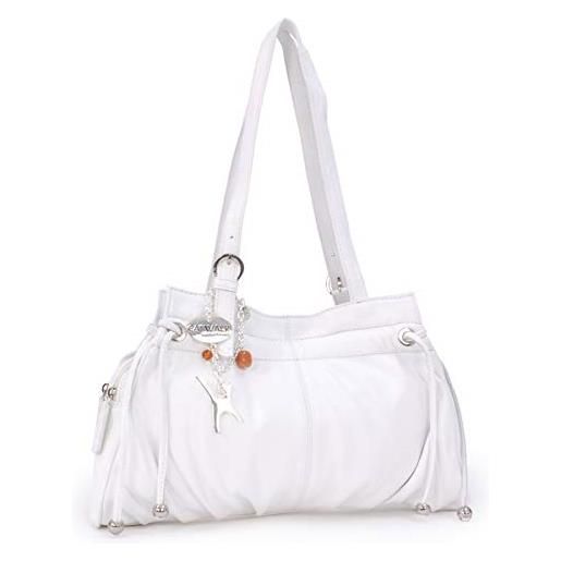 Borsa A Spalla Catwalk Collection In Pelle - Tote ROSALINE, Tracolla Regolabile, 22x32x15.5 Cm