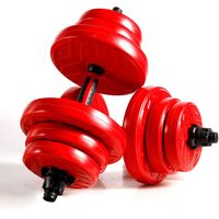 Cclife Fitness Set Manubri e Bilanciere con Dischi