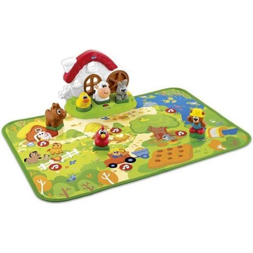 DeAO Set Di Peluche Sensoriali Per Neonati - Fattoria Con Animali, Sonagli E Specchio - Giocattolo Montessori 1-3 Anni - 3