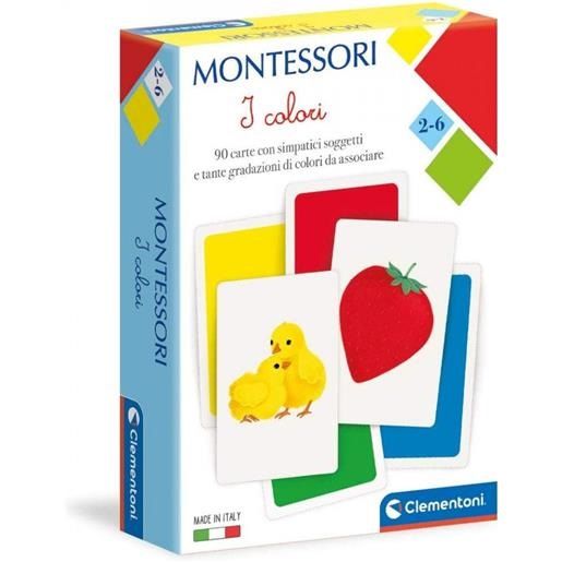 Clementoni Sapientino I Colori - Carte Gioco Montessori per Bambini da 2+  Anni - 16333