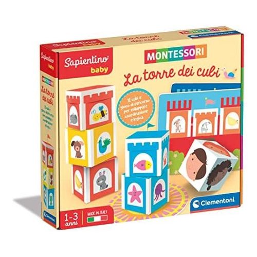 Clementoni Sapientino Baby Montessori - La Torre dei Cubi