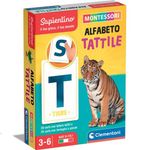 Clementoni Sapientino Montessori: Alfabeto Tattile