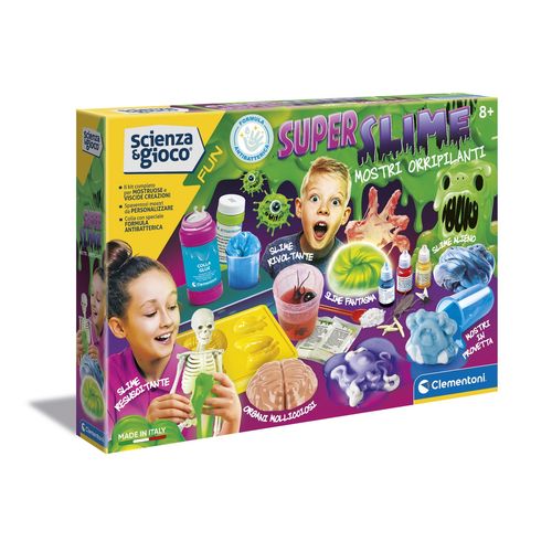 Clementoni Super Slime Mostri Orripilanti