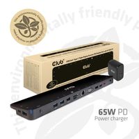 Club 3D CSV-1564W65 replicatore di porte e docking station