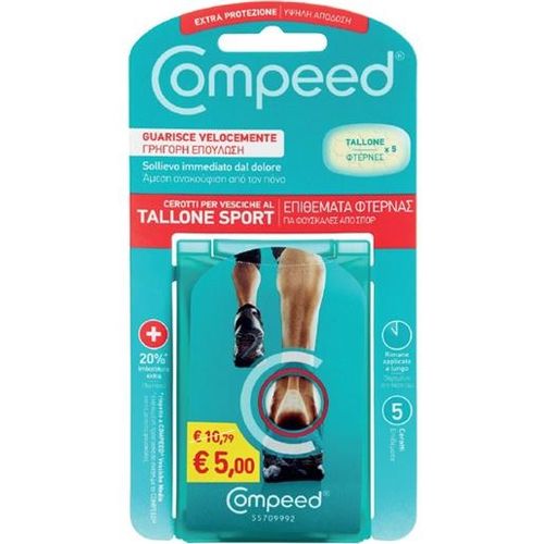 Compeed Cerotto per Vesciche Tallone Sport