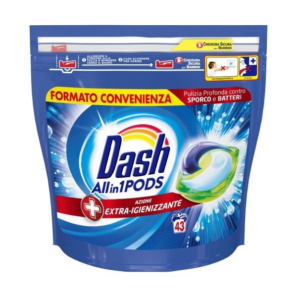 Dash Detersivo Per Lavatrice All In One Pods offerta di Conad