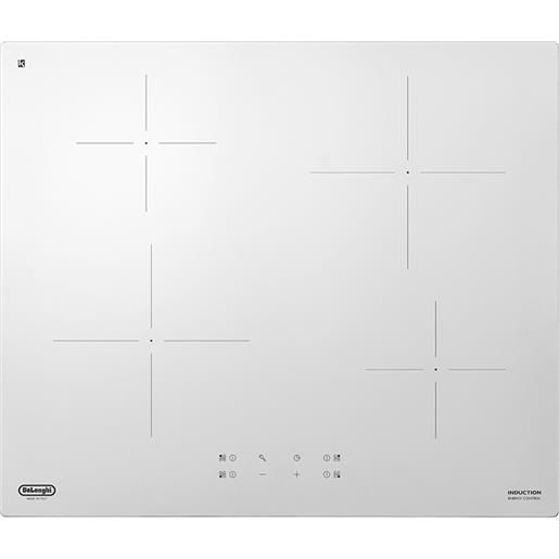 De Longhi PIB62 Design Placa de inducción 60 cm - vitrocerámica blanca