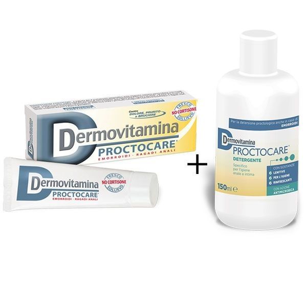 Dermovitamina Proctocare Crema + Detergente, Confronta prezzi