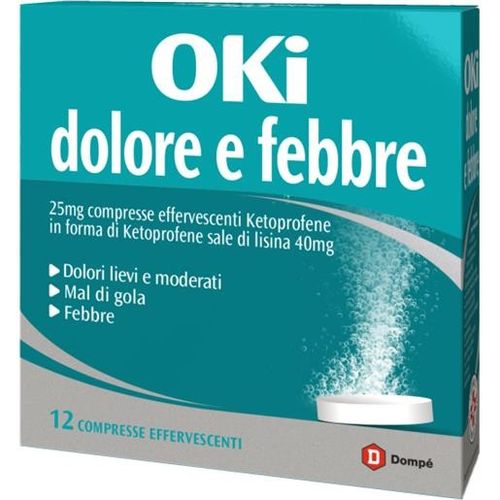 Dompé Oki dolore e febbre Confronta prezzi Trovaprezzi.it