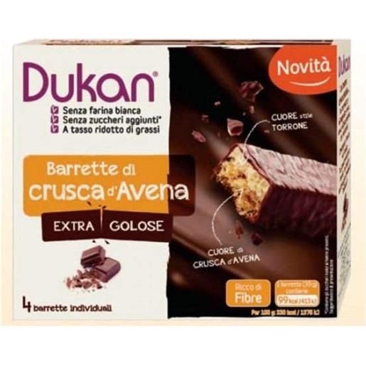 Dukan 150 g Barrette Crusca d'Avena con Cioccolato e Nocciola