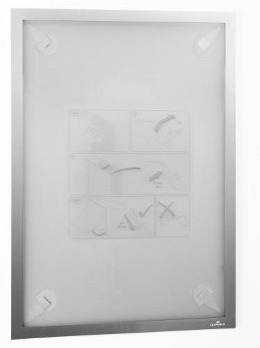 Durable Cornice per cartelli Duraframe Wallpaper A3