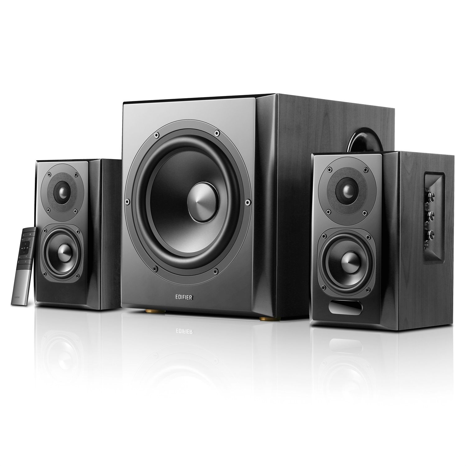 Edifier R1850DB Diffusori da Scaffale Attivi con Ingresso Bluetooth e