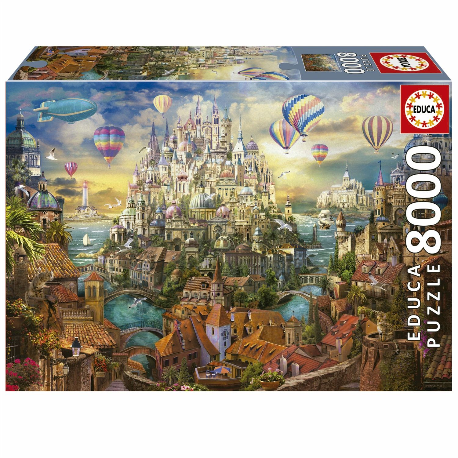 MISITU Puzzle 2000 pezzi per adulti
