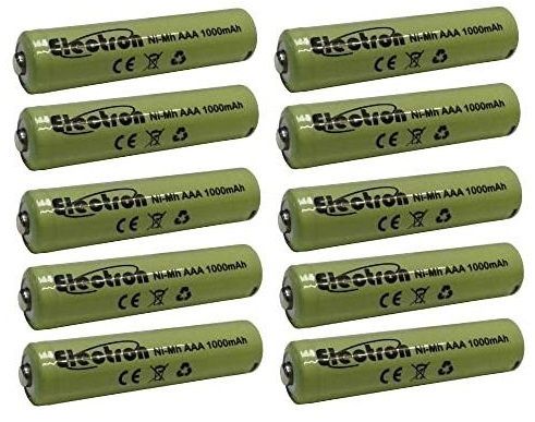 Electron Ricaricabili AAA 1000 mAh