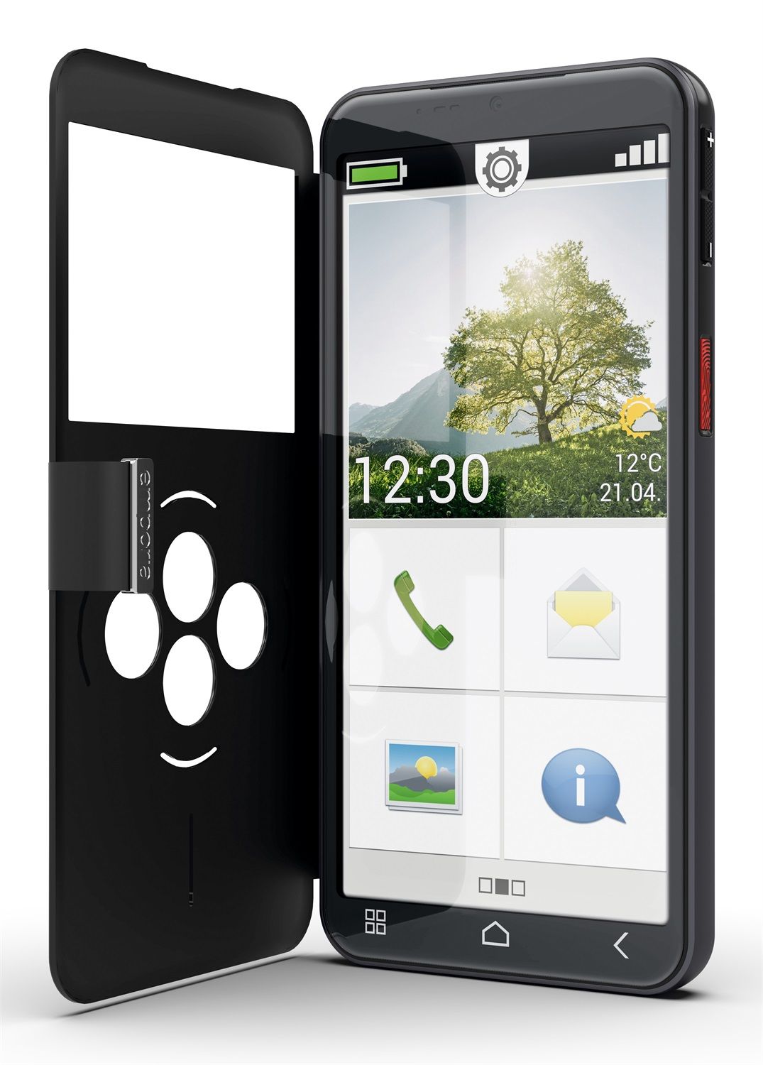3 Pezzi Pellicola Protettiva per Emporia Smart 4 schermo