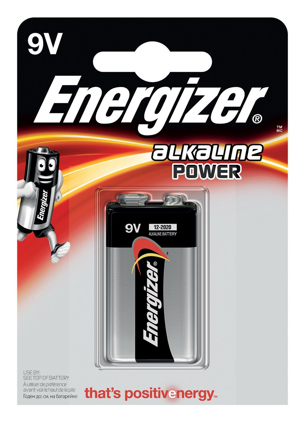 TRANSISTOR ALCALINA 9V - Energizer - Alkaline Power, Blister da 1pc -  Giemme Battery