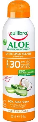 Equilibra Aloe Latte Spray Solare SPF30