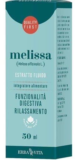 Erba Vita Melissa Estratto Fluido