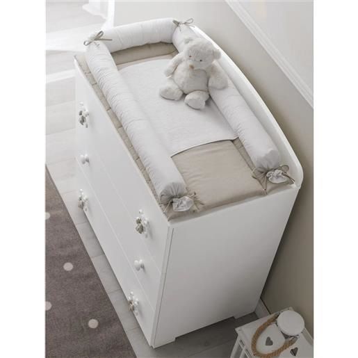 Fasciatoio Neonato Regolabile In Altezza - Con Cuscino E Spazio Storage - Foto 10