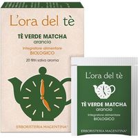 Erboristeria Magentina Tè Verde Matcha Arancio Bustine