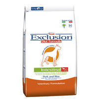 Recensioni alimenti cani e gatti exclusion diet intestinal adult  medium/large cane (maiale e riso) - secco