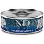 Farmina N&D Ocean Adult Gatto (Tonno Sardine e Gambero) - umido