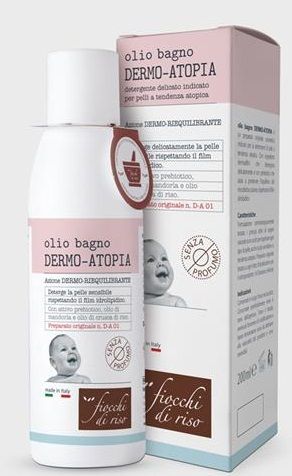 Fiocchi di Riso Dermo Atopia Olio Bagno