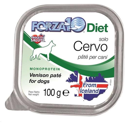 FORZA10 - Scatolette Patè MONOPROTEICHE per Cani Solo Diet 100g