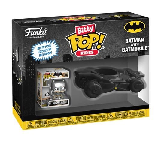 Funko Bitty Pop! DC Comic: Batman con Batmobile