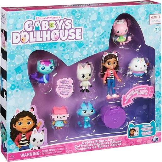 Gabby's Dollhouse, Mini set Studio d'arte, con Gabby e Baby Scatola, giochi per bambini dai 3 anni in su
