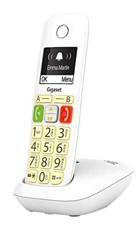Telefono cordless - Gigaset E260 Duo Telefono DECT Identificatore di  chiamata Bianco