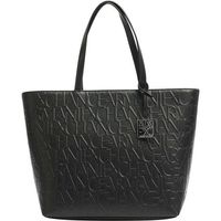 Giorgio Armani Shopper Doppi Manici Charm Logo